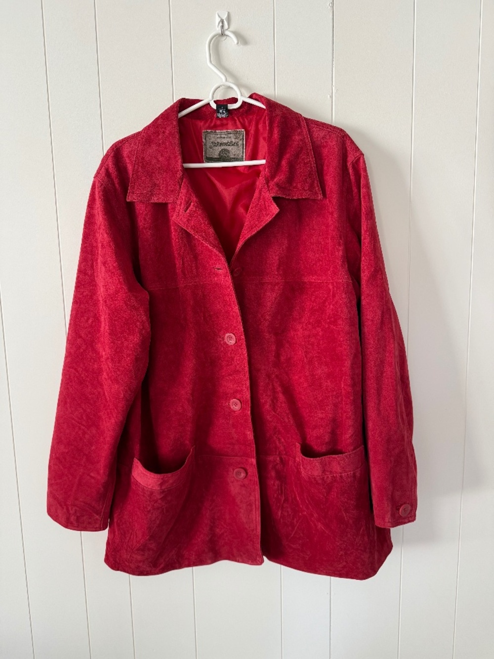 Genuine Leather St John’s Bay Red Jacket